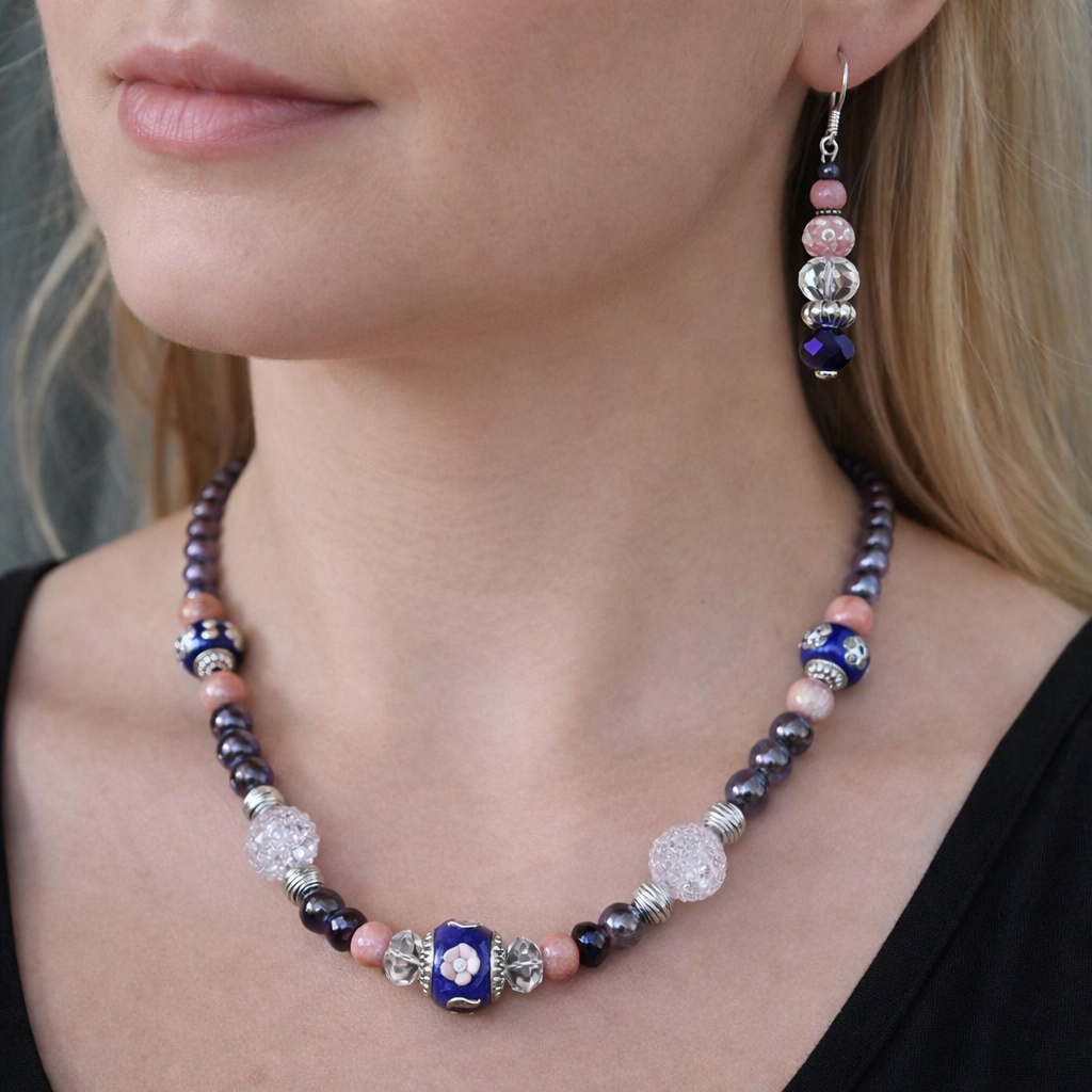 **Violet Moonlit Elegance Set**