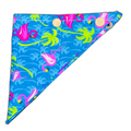 Vibrant Flamingo Puppy Bandana
