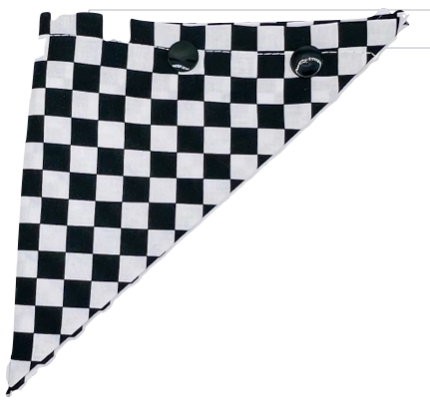 Classic Checkered Dog Bandanna