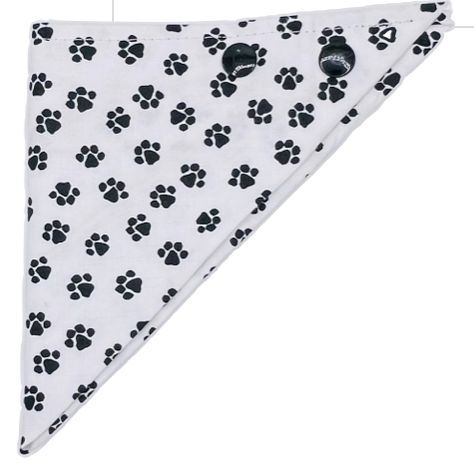 Classic Paw Print Puppy Bandanna