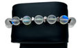 Frosted Glass Beaded Bracelet