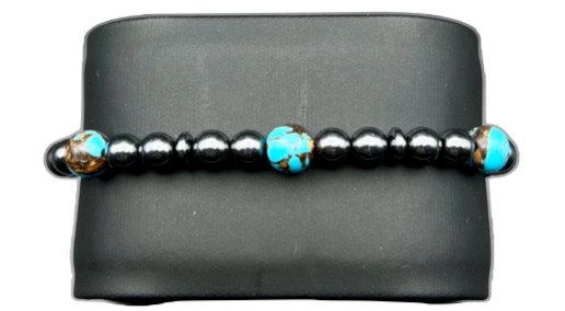 Turquoise & Black Elegance