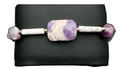 Handcrafted Purple Stone Bracelet – A Unique Touch of Elegance That I Know My Mom Would Love!