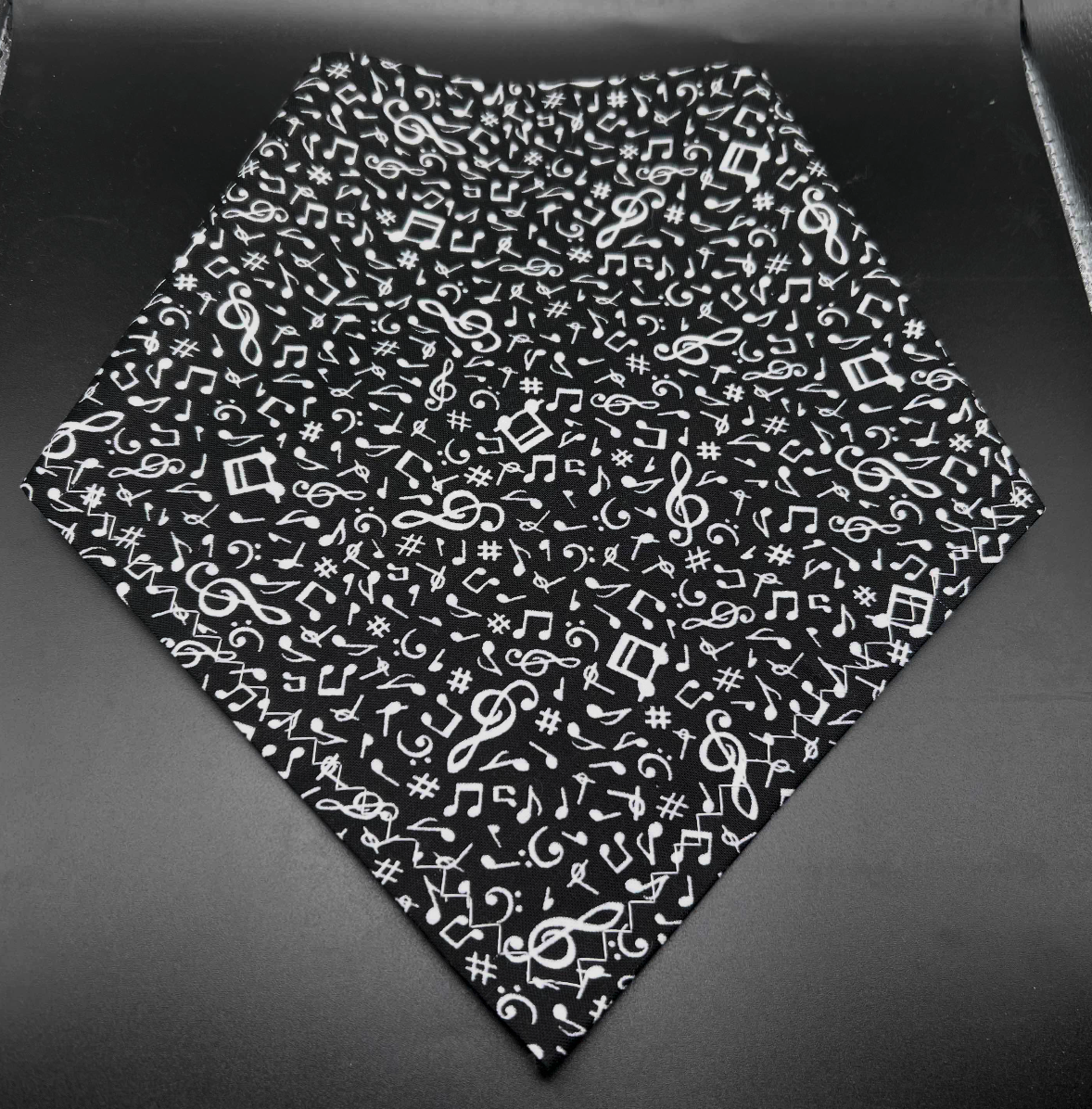 Trendy Music Note Puppy Bandana 🎶