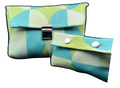 Sleek Foldover Clutch and a Perfectly Matched Change Purse