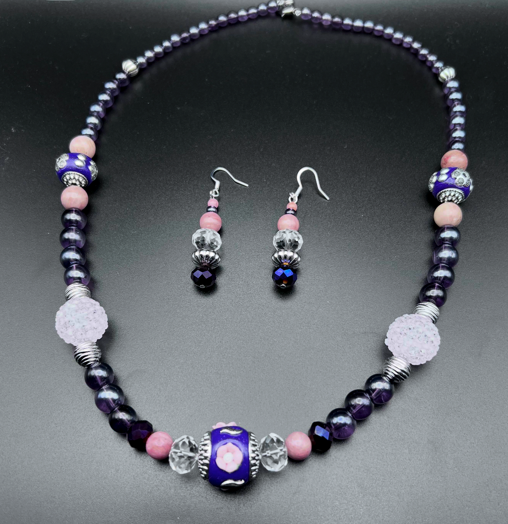 **Violet Moonlit Elegance Set**