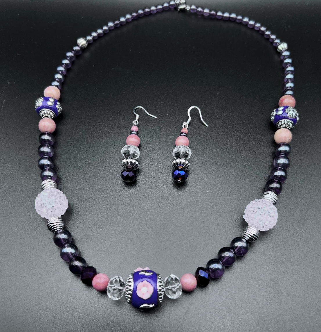 **Violet Moonlit Elegance Set**